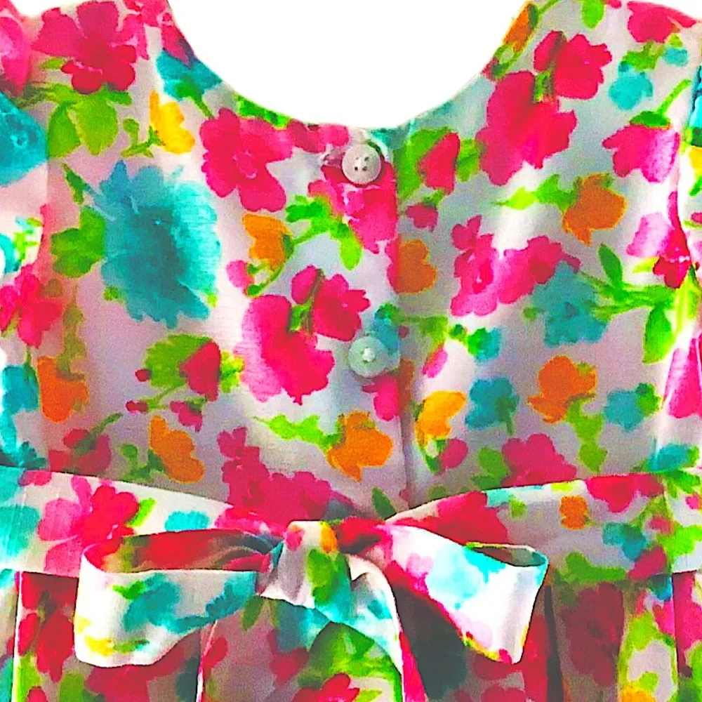 Jona Michelle Toddler Spring Floral Dress Size 24 Month/2T